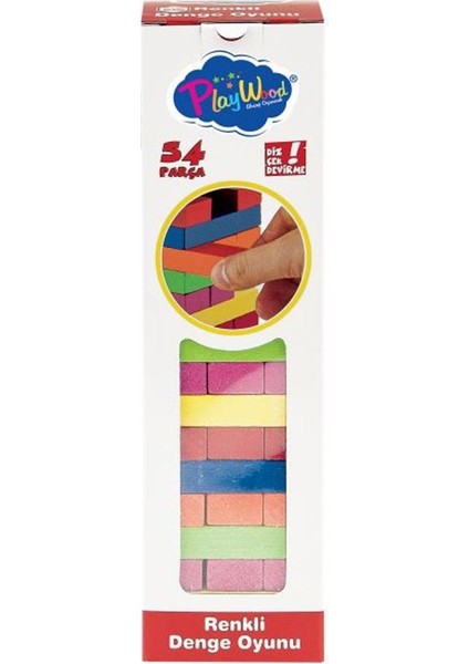 Renkli Denge Oyunu 54 Parça