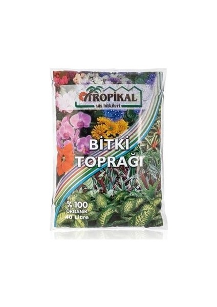 e-Botanik Organik Genel Bitki Toprağı 40 lt