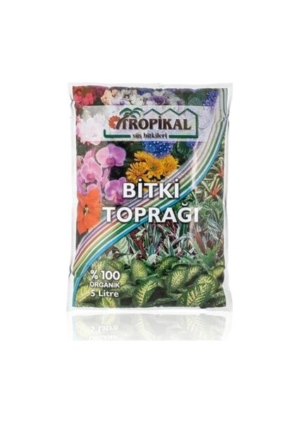e-Botanik Organik Genel Bitki Toprağı 5 lt