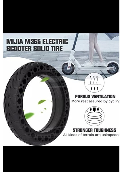 Elektrikli Scooter 8,5 Inç Dolma Petek Lastik Patlamaz modelleri