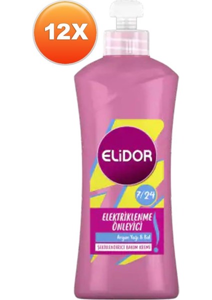 7/24 Krem Elektriklenme Önleyici Saç Şekillendirici 300 ml 12'li Set fiyatları