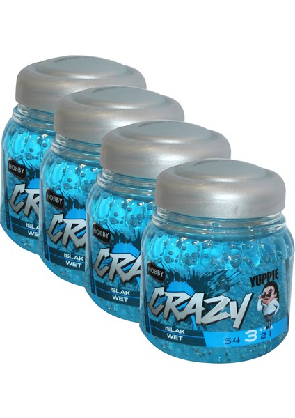 Crazy Yuppıe Islak Jöle 4 x 150 ml fiyatları