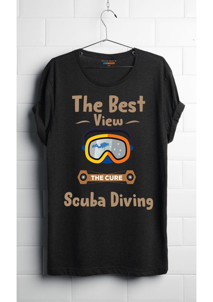 Adventure Designs By Milo Of Climbing Blanco Dalış Temalı T-Shirt - B