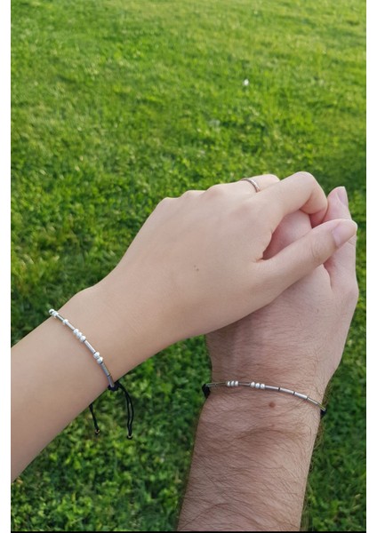 Mors Alfabesi İsim Yazılı Sevgili Bilekliği 2 Adet fiyatları