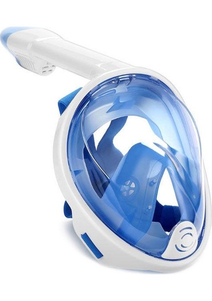 Full Face Snorkel Tam Yüz Dalış Maskesi Maske Set S-M Bermuda - 7260