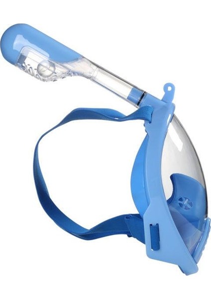 Full Face Snorkel Tam Yüz Dalış Maskesi Maske Set S-M Bermuda - 7260