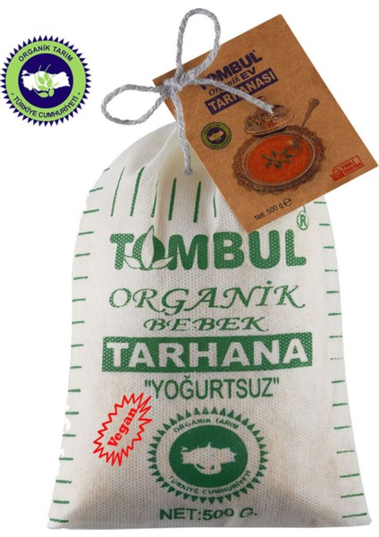 Vegan Yoğurtsuz Bebek Tarhanası -500 gr