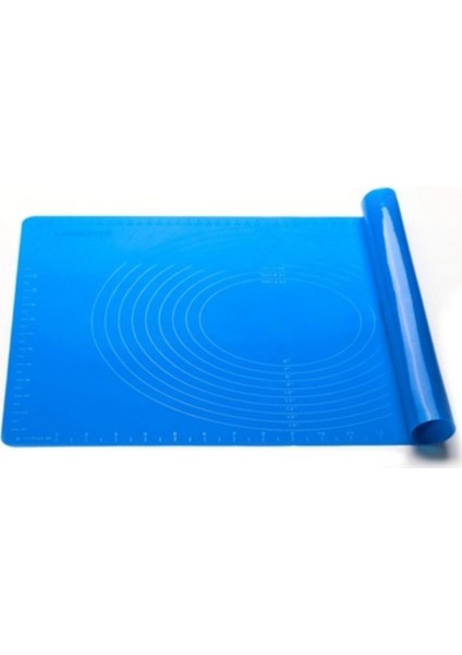 30 * 40 cm Hamur Matı Silikon Ölçekli Kullanımı Kolay Hamur Açma Matı