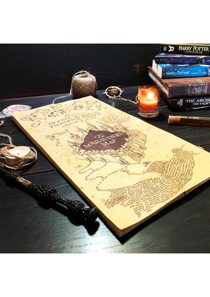 Harry Potter Çapulcu Haritası - The Marauder's Map