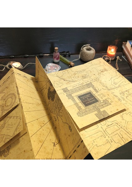 Harry Potter Çapulcu Haritası - The Marauder's Map