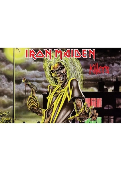 Iron Maiden Killers Kumaş Poster 89x55 cm
