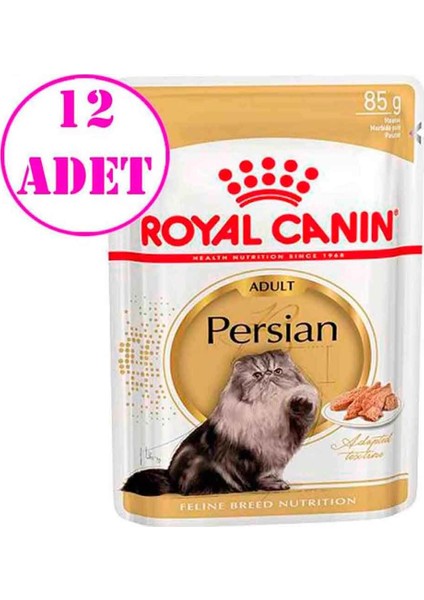 Persian Kedi Konservesi 85 gr 12 Ad