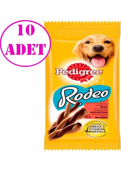 Rodeo Biftekli Köpek Ödülü 70 gr 10 Adet