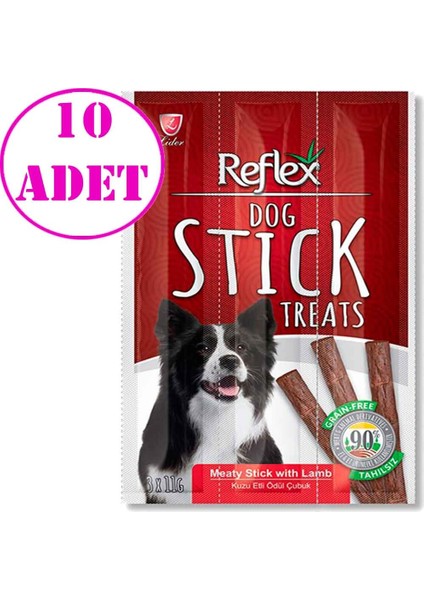 Köpek Kuzulu Cubuk Ödül 3 x 11 gr 10 Adet