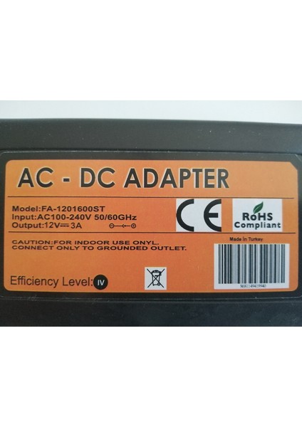 12V 3A Yazarkasa Pos Adaptörü