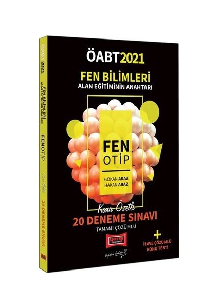 2021 ÖABT Fen Bilimleri FENOTİP Konu Özetli Tamamı Çözümlü 20 Deneme Sınavı