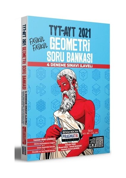 2021 TYT - AYT Geometri Soru Bankası 4 Deneme Sınavı İlaveli (Pragmatik Serisi)