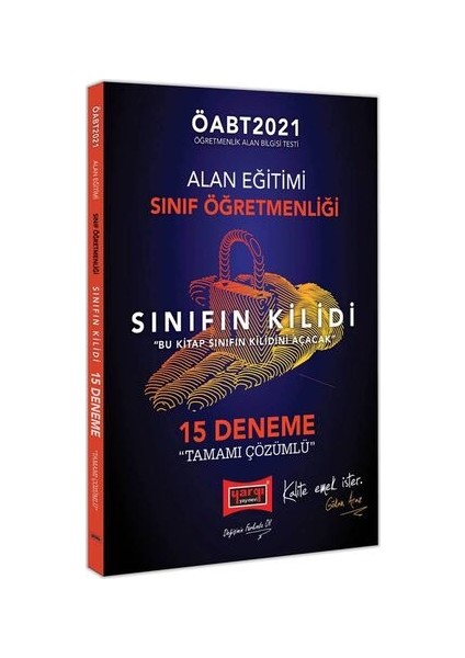 2021 ÖABT Sınıf Öğretmenliği Sınıfın Kilidi Alan Eğitimi Tamamı Çözümlü 15 Deneme