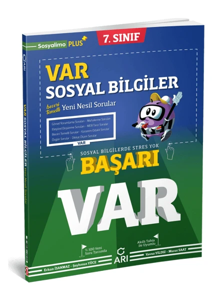 Arı Yayıncılık 7.Sınıf Var Sosyal Bilgiler Soru Bankası