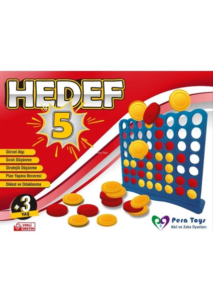 Pera Toys Hedef 5 Strateji ve Zeka Oyunu