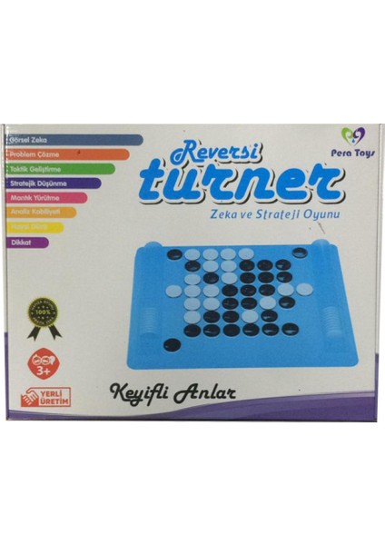 Pera Toys Reversi Turner Zeka ve Strateji Oyunu