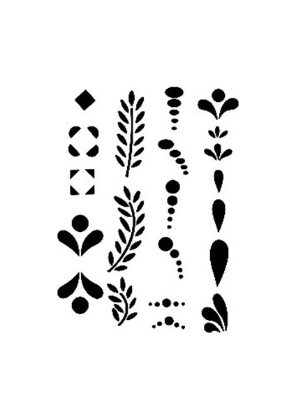 AS408 A4 Stencil