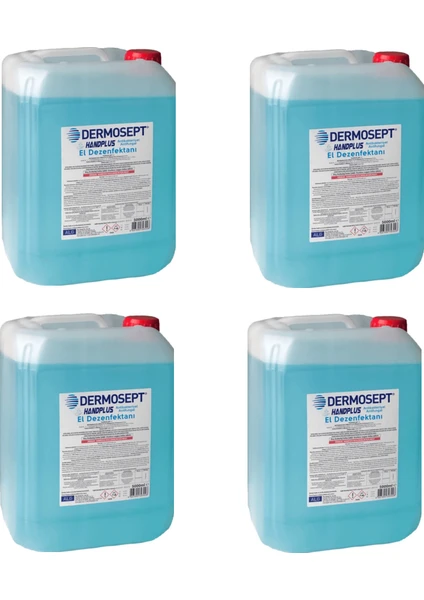 Dermosept Handplus Antibakteriyel El Dezenfektanı 5 lt 4 Adet