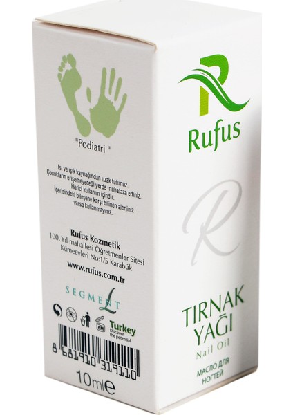 Tırnak Yağı R 10 ml