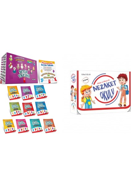 3. Sınıf 2 Adet 10'lu Hikaye Nezaket Okulu ve Beyin Takımı
