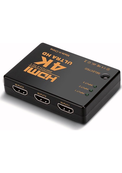 SL-HSW4K33 HDMI 3 To 1 Swıtch 4K x 2k, Ir +Adaptör