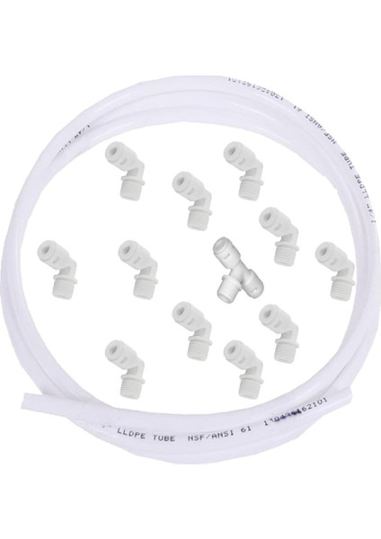 Iono 12" 7 Aşamalı Mineral ve Alkali Filtreli Inline Filtre Seti