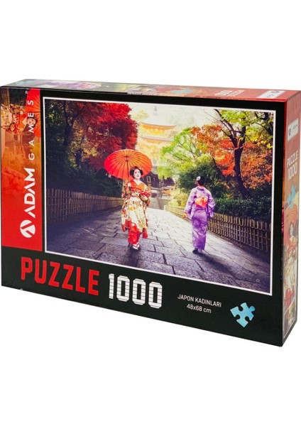 Japon Kadınları 1000 Parça Puzzle