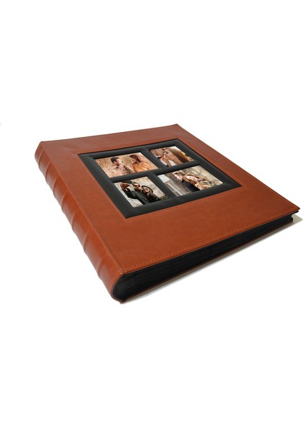 500'LÜK Pencereli 10X15 Deri Fotoğraf Albümü