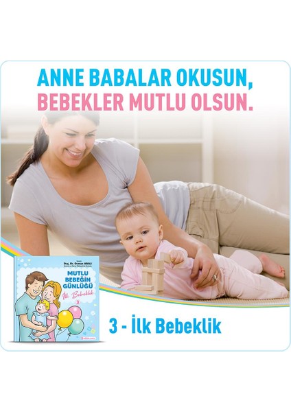 Mutlu Bebeğin Günlüğü 4 Kitaplı Set