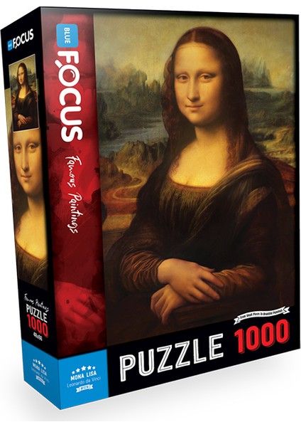 1000 Parça Puzzle - Mona Lisa