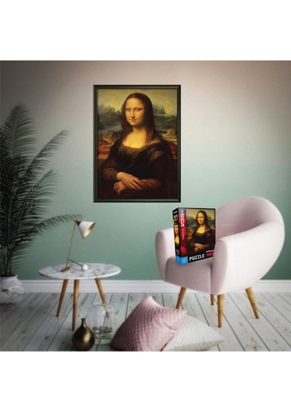 1000 Parça Puzzle - Mona Lisa