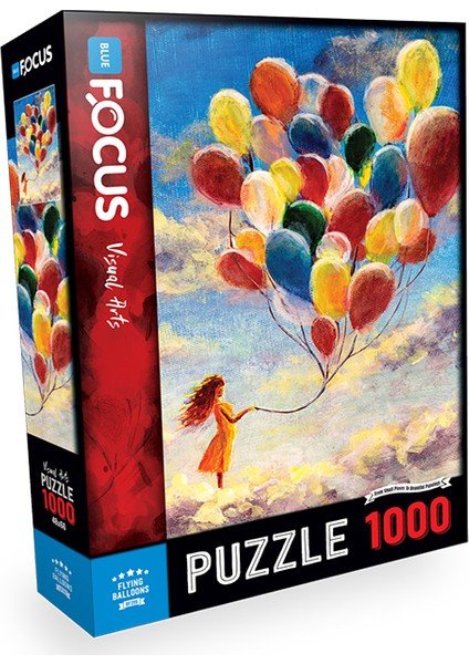 1000 Parça Puzzle - Flyıng Balloons