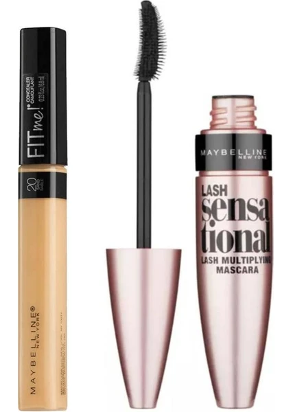 Maybelline Kapatıcı - Fit Me Concealer 20 Sand+Lash Sensational