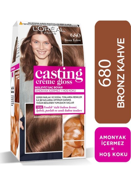 Loreal Casting Saç Boyası 680 x2+Saç Boyama Seti