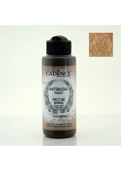 Eskitme Boyası 120 ml 300 Koyu Kahve