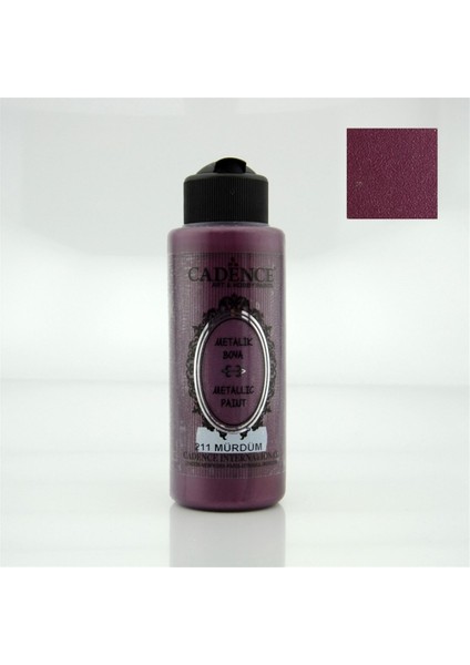 Metalik Boya 120 ml 211 Mürdüm
