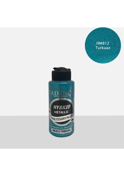 Multisurfaces 120 ml HM812 Metalik Turkuaz