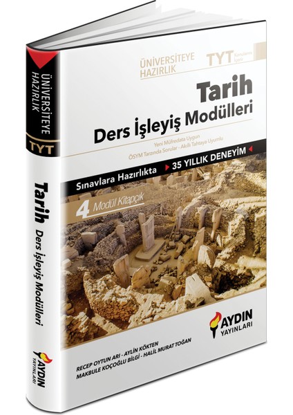 Aydın Yayınları TYT Tarih Ders İşleyiş Modülleri