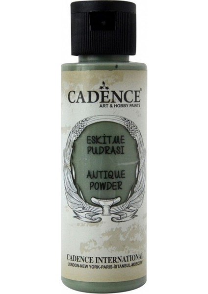 Cadence 715 Eskitme Pudrası 70 ml Küf Yeşili