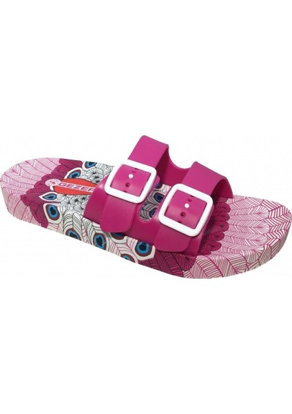 11393 Fuşya Kadın Kaydırmaz Havuz/Deniz Terlik