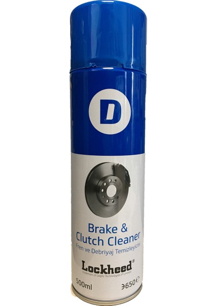 Fren ve Debriyaj Temizleyicisi 500 ML