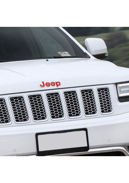 Jeep Grand Cherokee Ön ve Arka Jeep Amblem Sticker Set