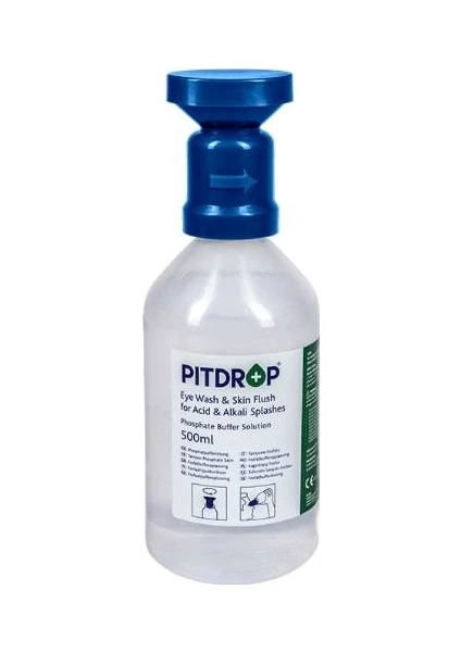 PİT DROP Kimyasal Steril Göz Solüsyonu (Duşu) 500 ml