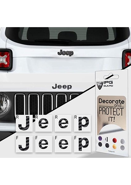 Jeep Renegade Limited 2015 - 2020 Ön ve Arka Jeep Amblem Set fiyatları