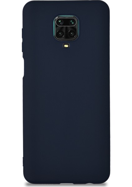 Xiaomi Redmi Note 9s Pro Kılıf Kamera Korumalı Premier Silikon Kapak - Lacivert